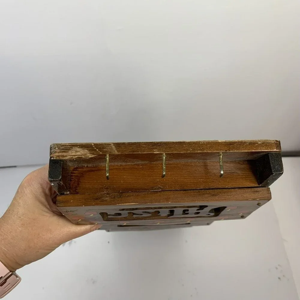 Vintage wooden letter